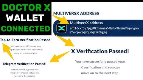 How to CONNECT DOCTOR X TO MULTIVERSX WALLET | DOCTOR X WALLET CONNECTION | DOCTOR X LATEST UPDATE