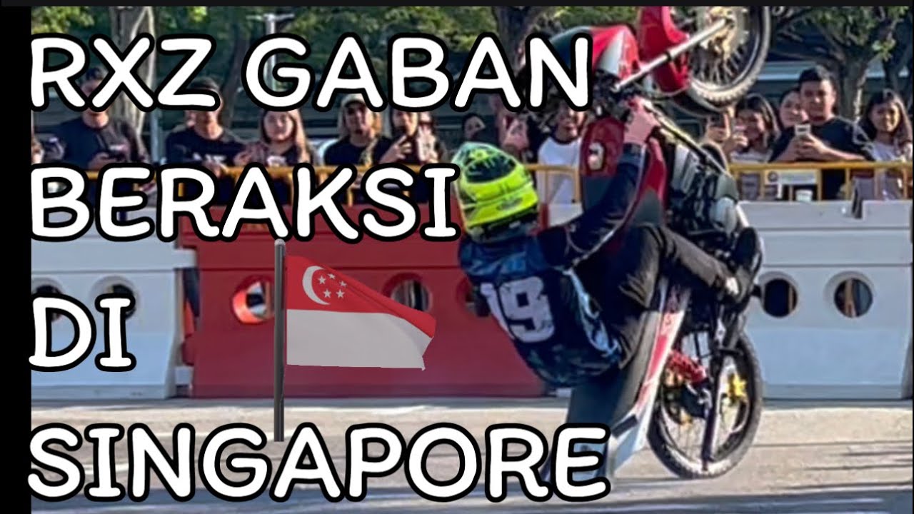 Show #1 Gaban di Singapore 🇸🇬, maaf, xde skill yg hebat, hanya ini je yg mampu 😅 nantikan show #2