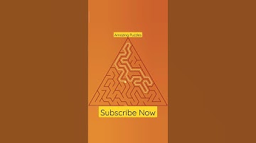 The Traingular maze puzzle.#shorts #mazepuzzle #puzzle #trending #chess #ytshorts #music #viral ...