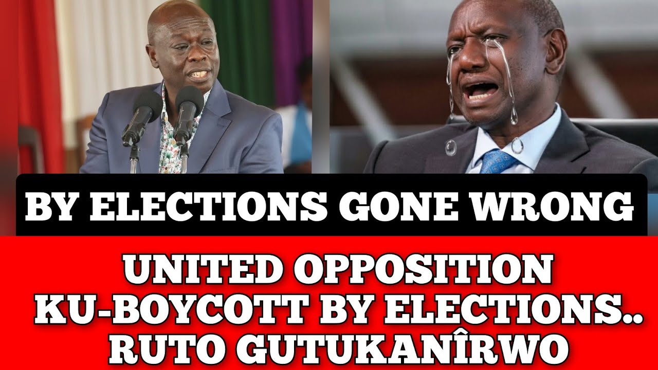UNITED OPPOSITION KÛ-BOYCOTT BY ELECTIONS UMÚTHI.. TEAM YA RUTO GUTUKANIRWO