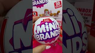 What's Inside the Mini Brands KFC Capsules? ASMR Zuru Toys Satisfying Toy Unboxing