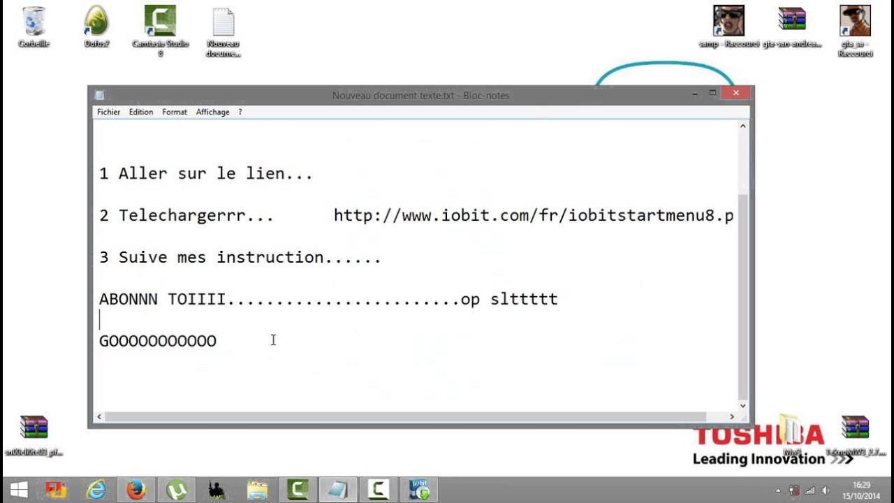 Comment avoir le bouton démarrer sur Windows 8 et 8.1 ? Tuto Fr - YouTube