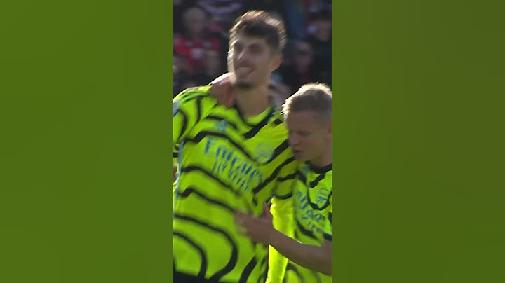 Kai Havertz scores his first goal for The Arsenal!