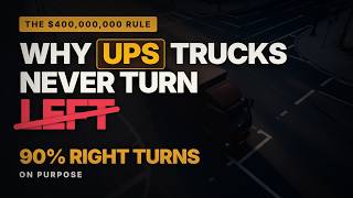 Why UPS Trucks Almost Never Turn Left