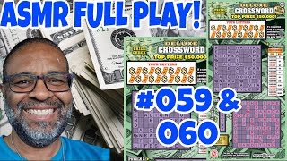 A.S.M.R. PLAY | Deluxe Crossword | Md LOTTERY SCRATCH OFF TICKETS #scratchers #asmrsounds 059 & 060 screenshot 5