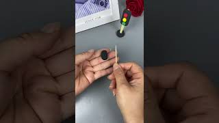 Easy Clay Craft: Traffic Sign DIY 🚦🎨#clayart #diycrafts #trafficlights
