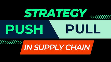 Push Vs Pull Strategy || Pull and Push Strategy In Supply Chain || Push and Pull Logistics Strategy