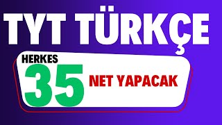 Tyt Türkçe Herkes 35 Net Yapacak