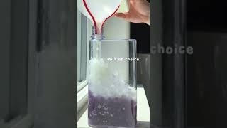 ☕︎Ube Latte with taro Boba☘︎