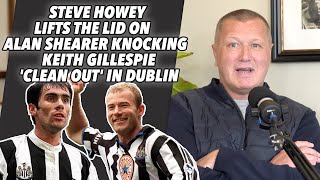 Steve Howey Gives His Hilarious Vision Of Events on Shearer Knocking Keith Gillespie 'Clean Out'