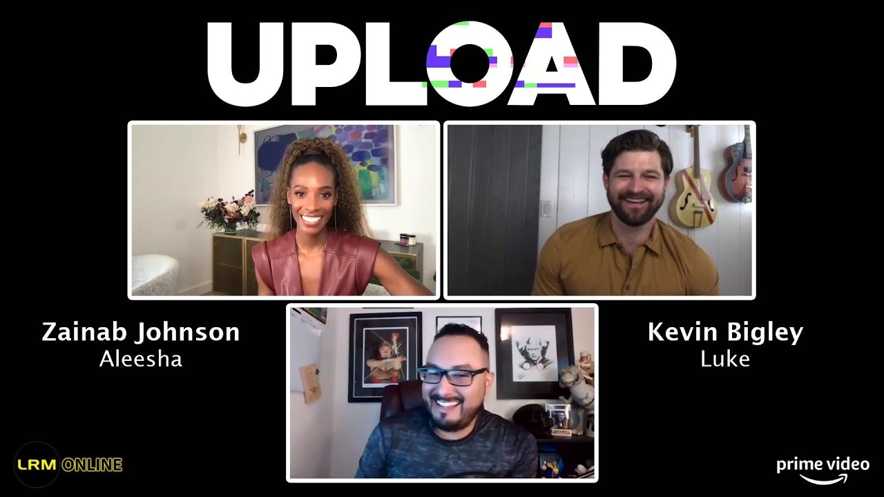 Kevin Bigley and Zainab Johnson for Season 2 Of Prime Video's Upload