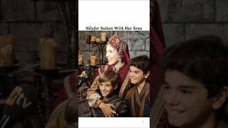 Nilufer Sultan With Her Sons