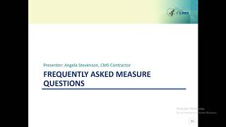 2019 CMS Web Interface Weekly Support Call: Session 2