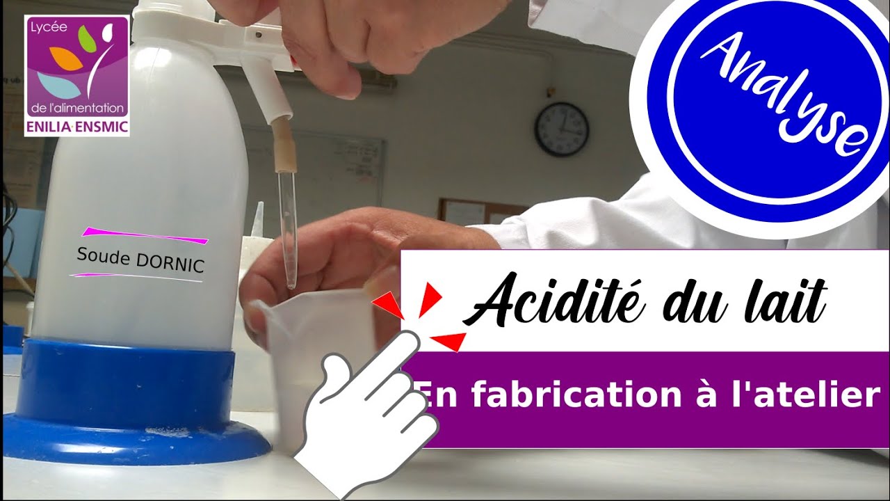 Analyse du lait Acidité dornic YouTube — free download