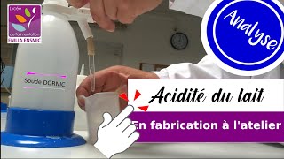 Analyse Du Lait Acidité Dornic