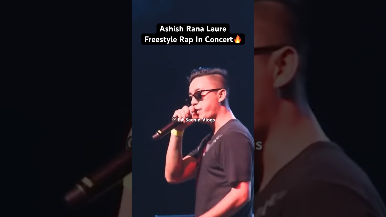 Ashish Rana aka Laure Freestyle Rap In Live Concert | Laure Live Concert | 