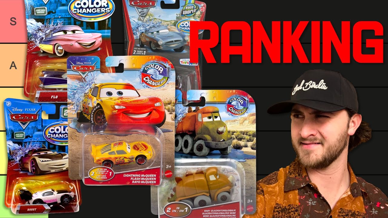 Mattel Disney Cars ALL 63 Color Changers Ranked - Tier List (2010-2023)