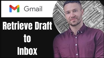 How to Retrieve Mail to Inbox from Draft in Gmail