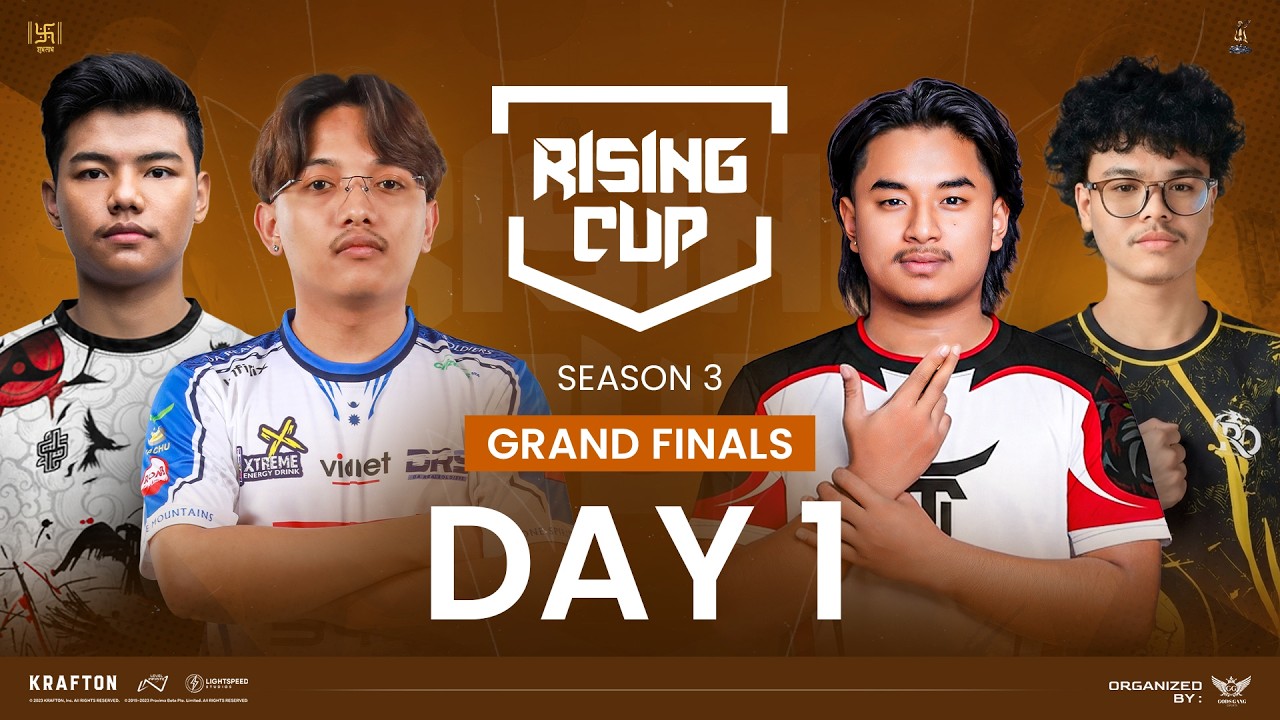 [ NP ] RISING CUP S3 | FINAL DAY 1 | FT - @RanjitCasts  #drs #t2k #hlx #rd #gore #nepx #yj