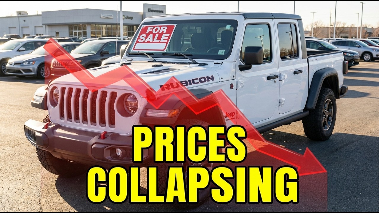 Dealers Drowning in Unsold Inventory: 10 New Cars with Prices Crashing