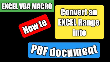 Convert an excel range into pdf | Print a pdf using excel VBA