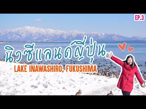 เที่ยวญี่ปุ่นด้วยตัวเอง ตอนฟุกุชิมะหน้าหนาว Day 3 นิวซีแลนด์ญี่ปุ่น Lake Inawashiro Fukushima