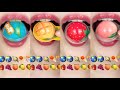 ASMR EMOJI FOOD CHALLENGE MUKBANG eating sounds