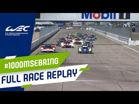 FULL RACE | 2022 1000 Miles of Sebring | FIA WEC