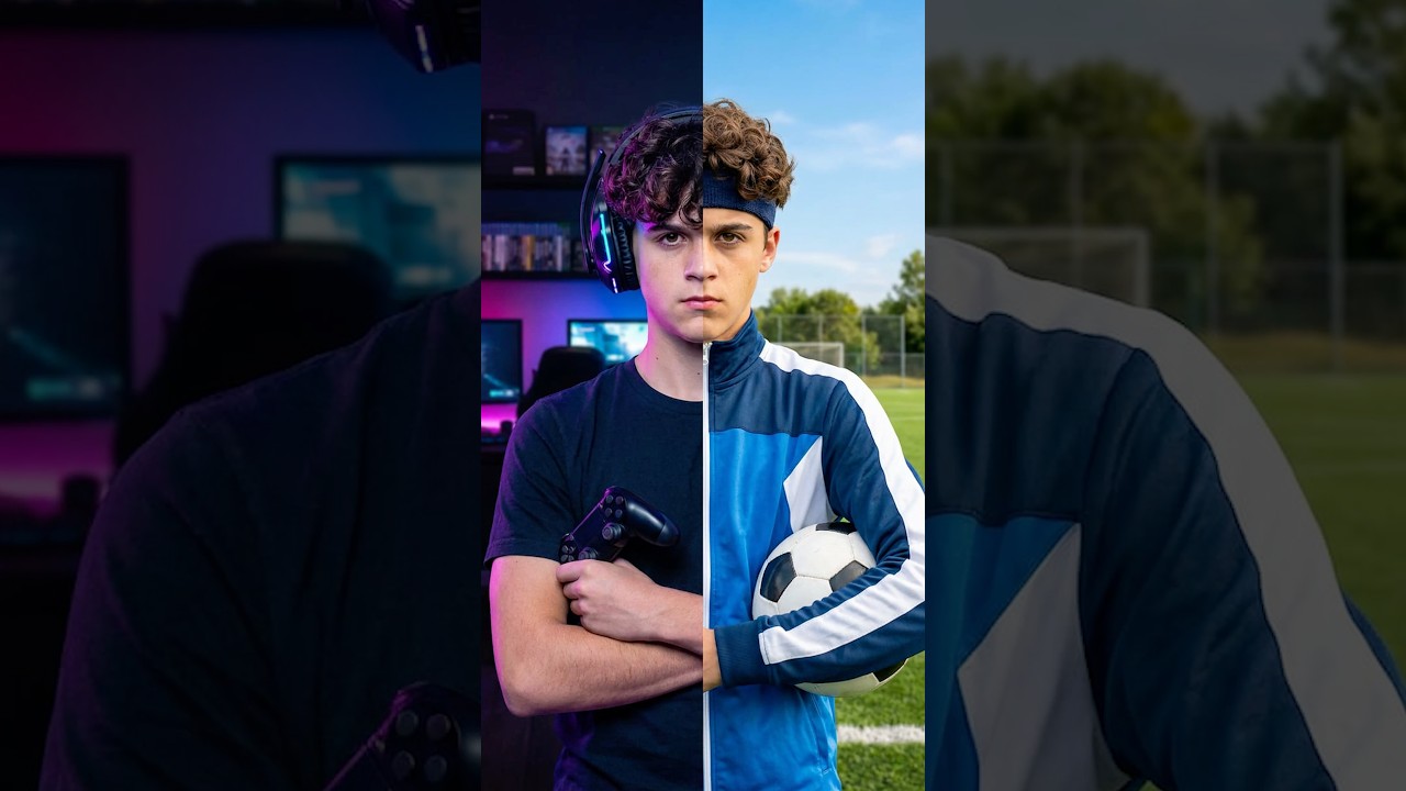 Спортсмен против геймера!