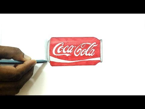 How to Draw a Coke Can