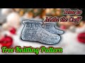 How to Make a Cuff - Knitted Cozy Cuff Slippers Tutorial - FREE Knitting Pattern Included! #knitting
