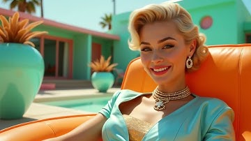 Retro Future Dreams - 1950s Visions of Tomorrow | AI Short Film #ai #retro #popart 