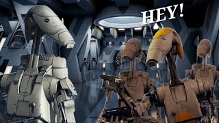 B1 battle droid coversations and funny dialouge in Star Wars: Jedi Survivor part 1