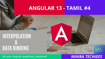 Angular 13 tutorial in Tamil #part4 Interpolation || nihira techiees