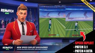New Speed Exploit in Rematch (DEVS MUST PATCH!)   Patch 3.1 Changes   Season 4 Beta Details