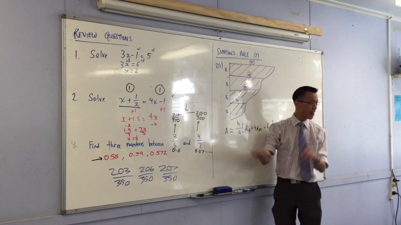 Simpson's Rule (II) (Applying Simpson's Rule multiple times to increase accuracy) maths is fun