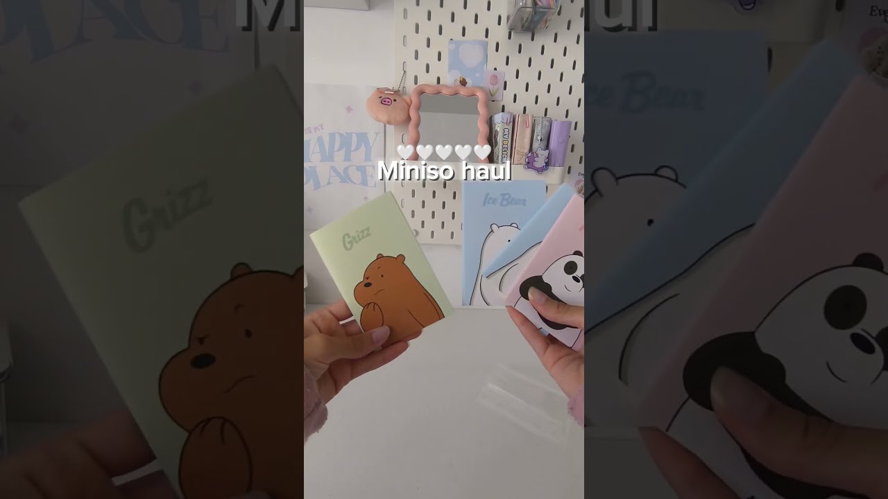 Sanrio Cute Miniso School Supplies Haul Unboxing Kawaii