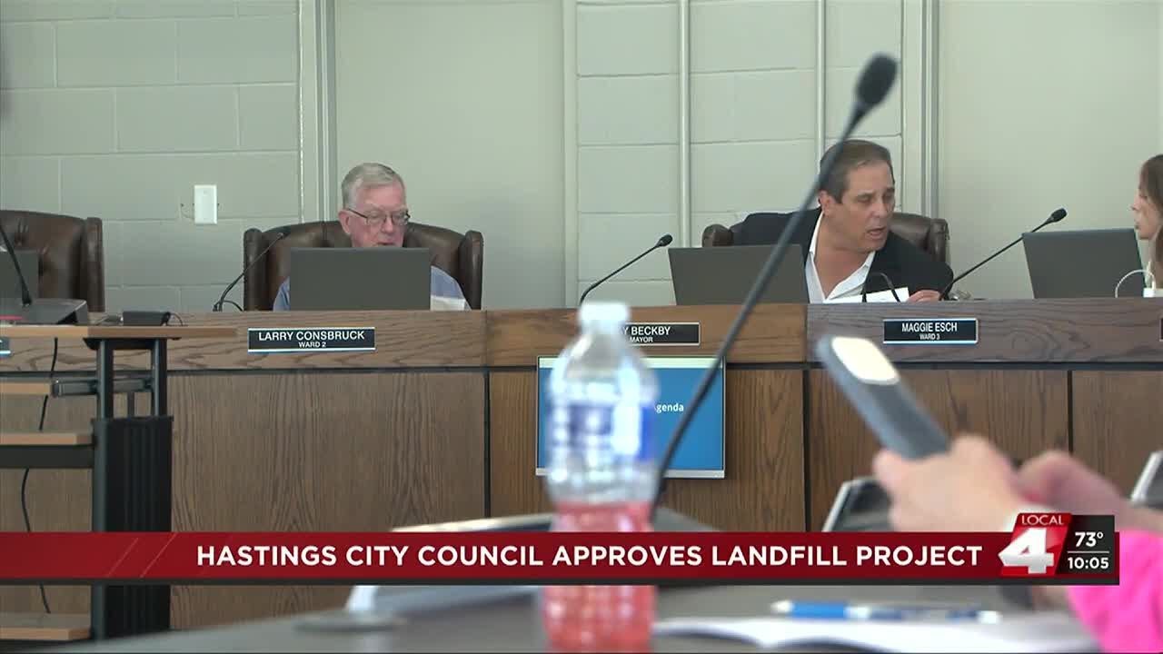 Hastings City Council approves future landfill expansion project