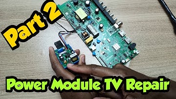 Part 2 of Using A Power Module To Fix TeleFunken TV, Fail