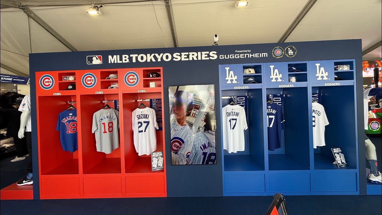渋谷の宮下パーク 期間限定ストア「MLB TOKYO SERIES OFFICIAL STORE