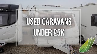 Buying second hand caravans under £5000