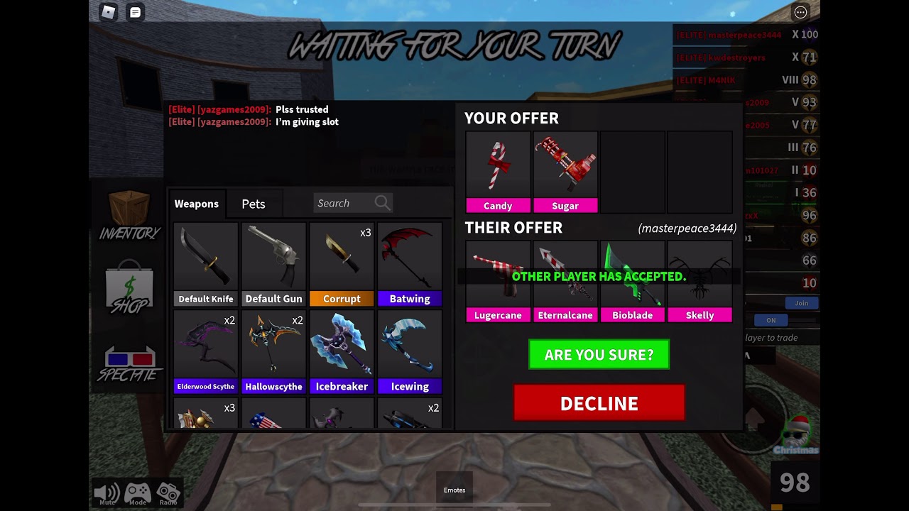 What Do People Trade For CANDY SET? (MM2 Trading) 