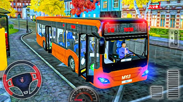 Bus Simulator 2023 - Real Coach Bus Driving in City - Android GamePlay