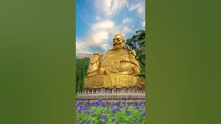 Jinan Qianfo Mountain Maitreya Buddha with big belly. #Scenery #Tourism #shorts - DayDayNews
