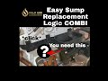 IDEAL COMBI SUMP REPLACEMENT - EASY - LOGIC ESPRIT I24 - SPECIAL TOOL - BOILER REPAIR