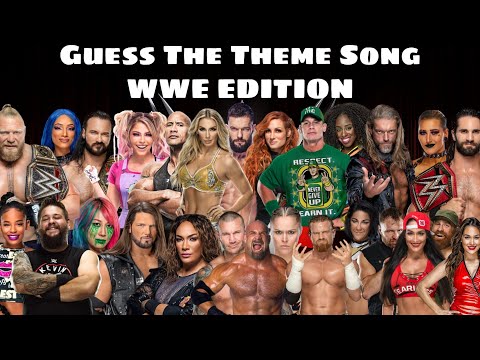 GUESS THE WWE THEME TUNE #smackdown #raw #video