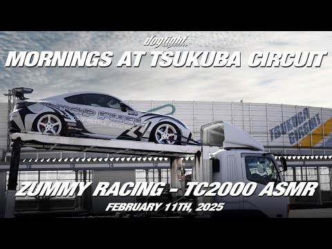 Video: Mornings At Tsukuba Circuit – Zummy Racing February 11th 2025