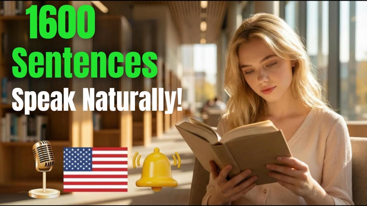 1600 English Sentences You Must Know to Speak Naturally | Sound Fluent ...
