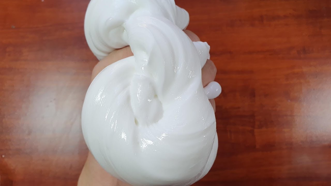 white slime