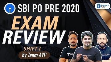 SBI PO Pre 2020 Exam Analysis | Exam Review & Asked Questions | 5th January 2021 (Shift-1)